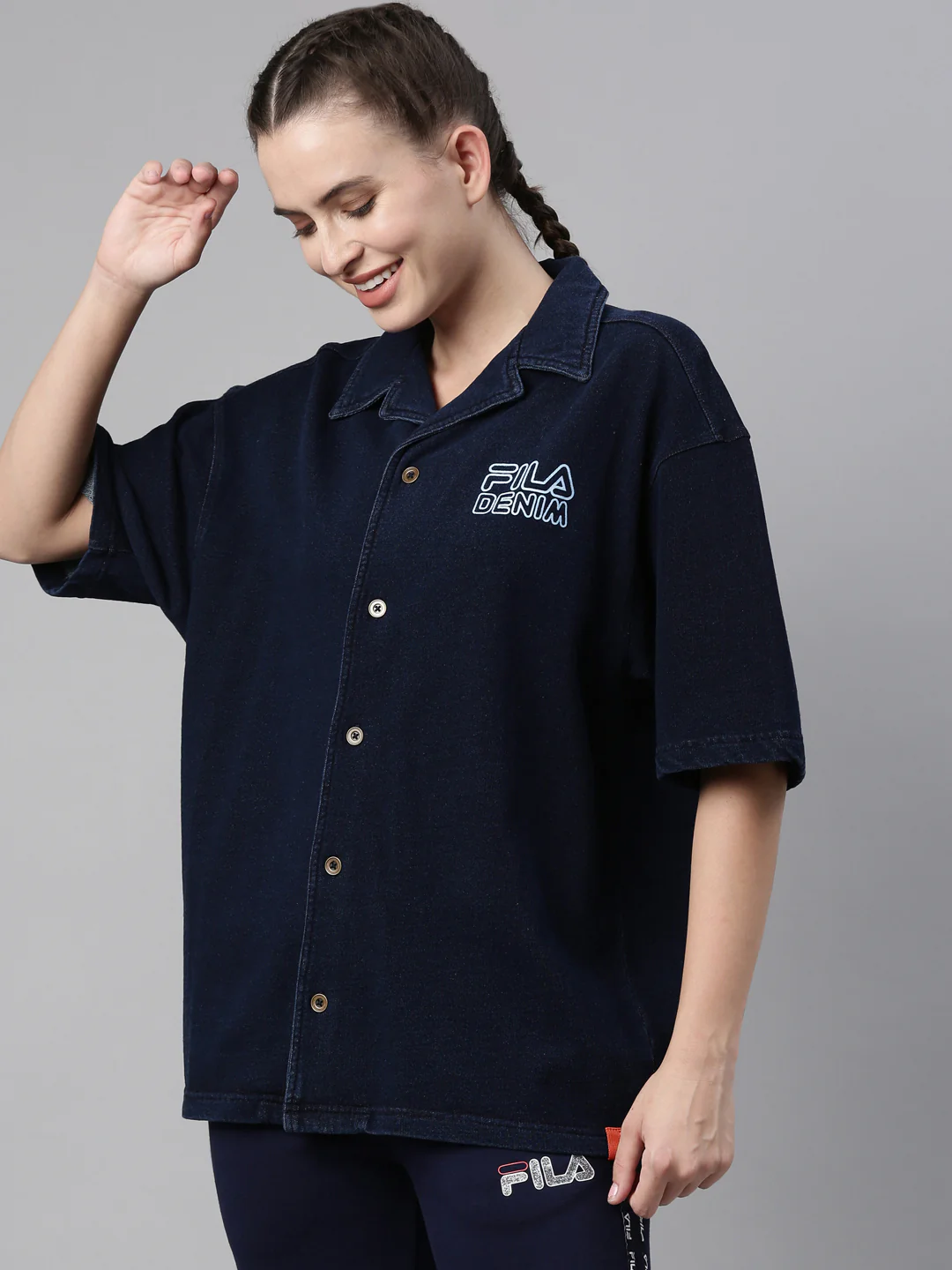 Fila Peacoat Turner Women's Shirts - Image 3