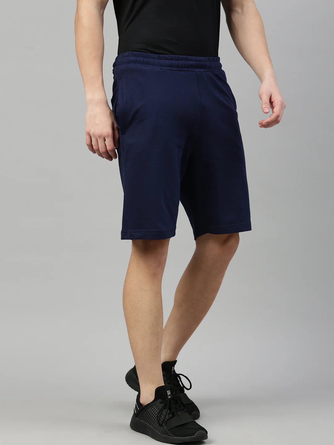 Fila Black Junco Men's Regular Short - Image 3