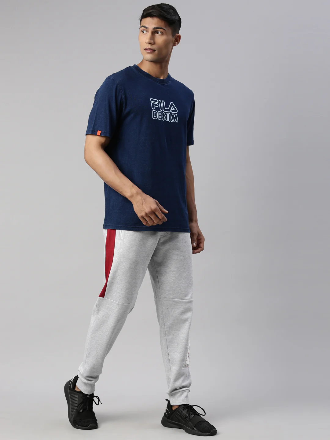 Fila Peacoat Tamurel Men's Logo T-Shirt - Image 4