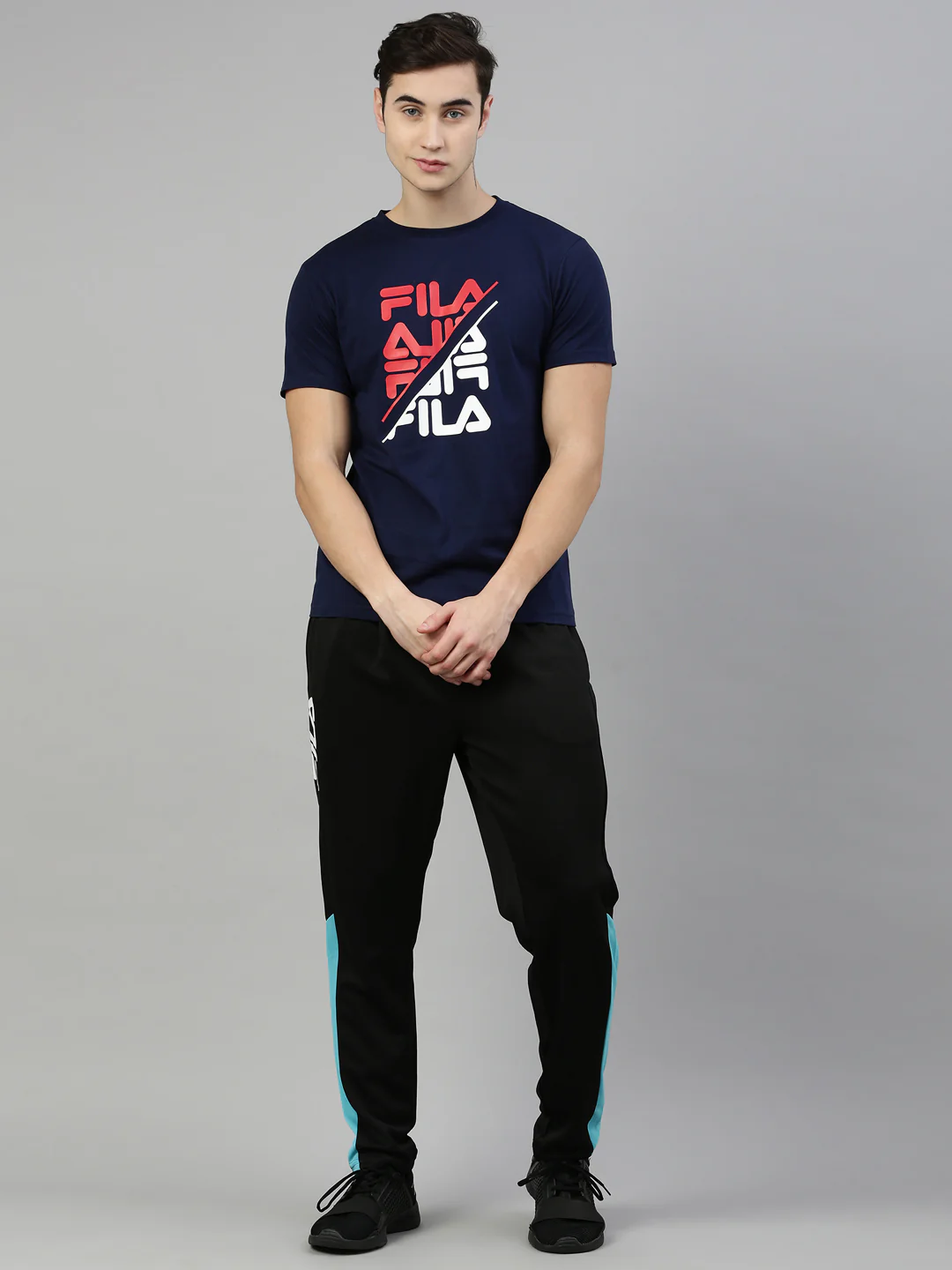 Fila Black Javon Men's Track Pant - Image 5