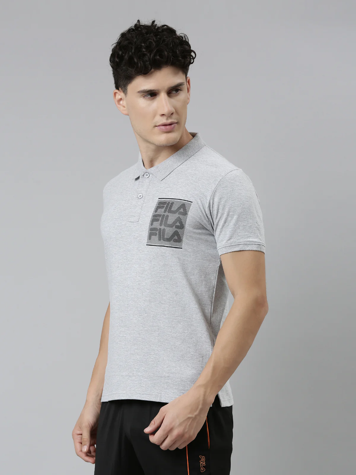 Fila Peacoat Abbas Men's Graphic Polo - Image 3
