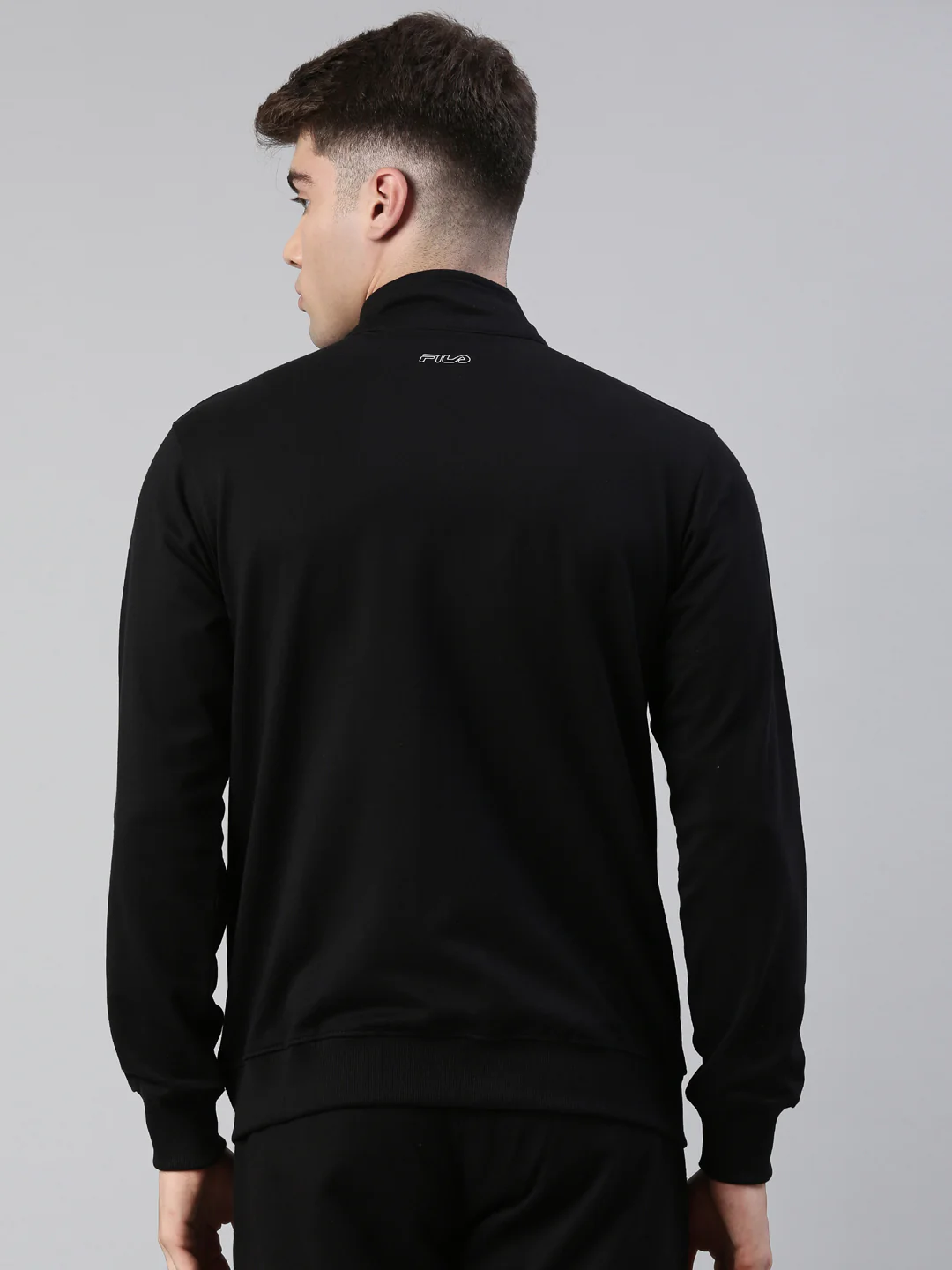 Fila Blue Pigar Men's Sweat Jacket - Image 5