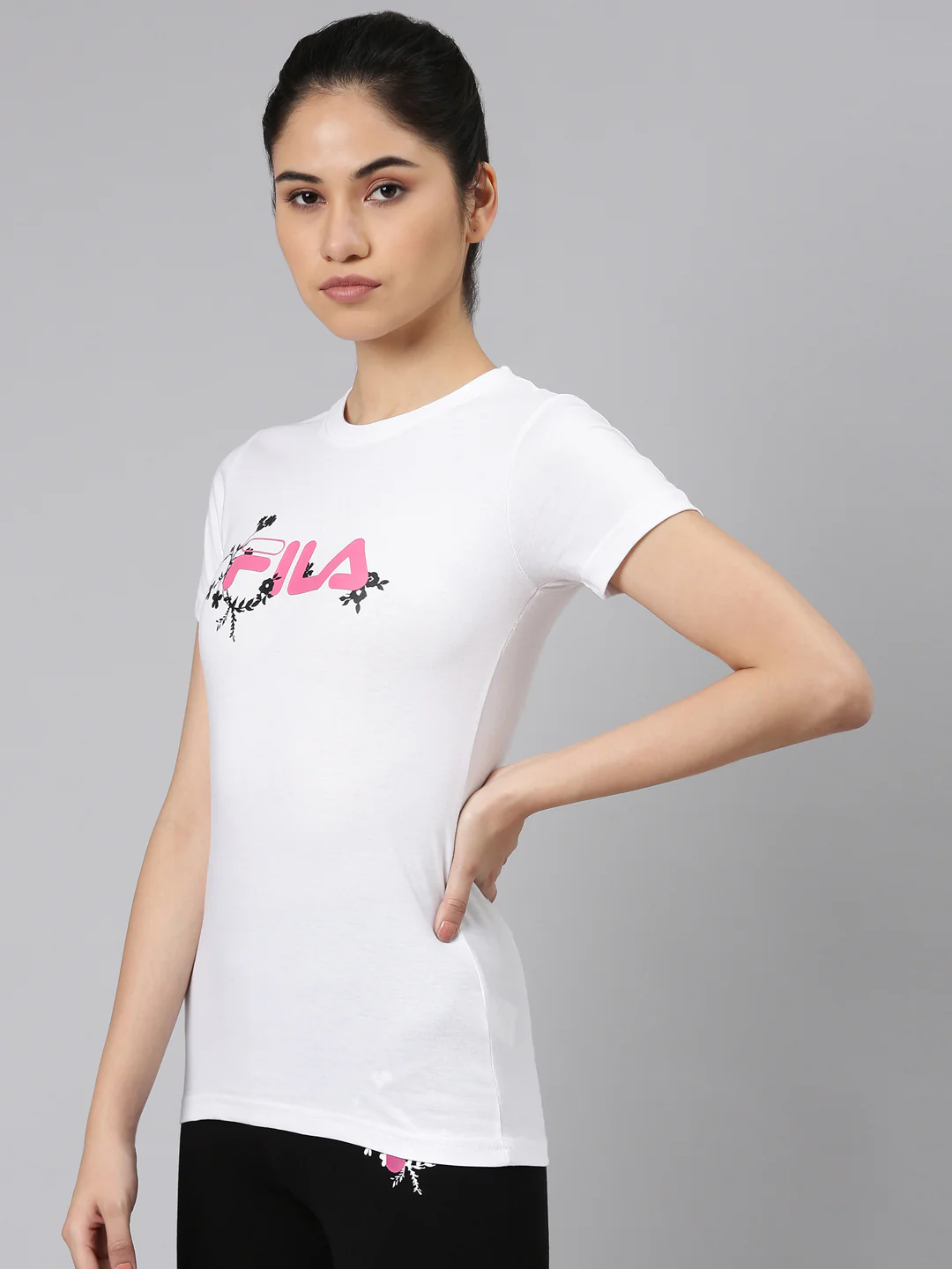 Fila Blue Anmol Women's Graphic T-Shirt - Image 2