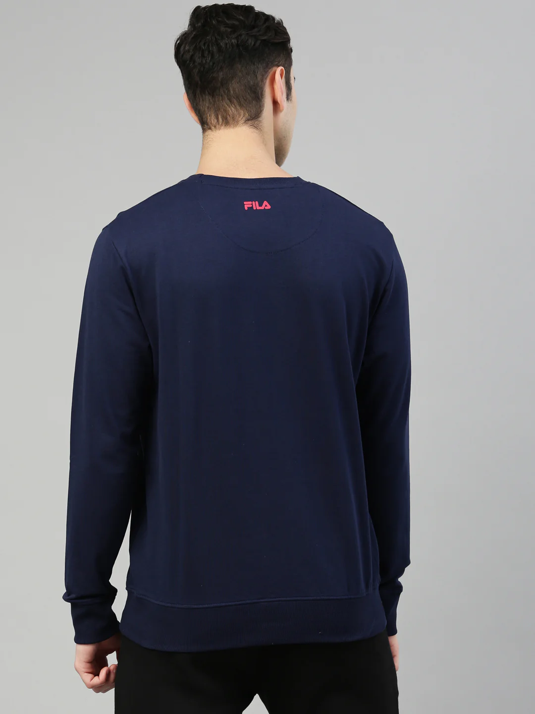 Fila Black Keith Men's Crew Sweatshirt - Image 5