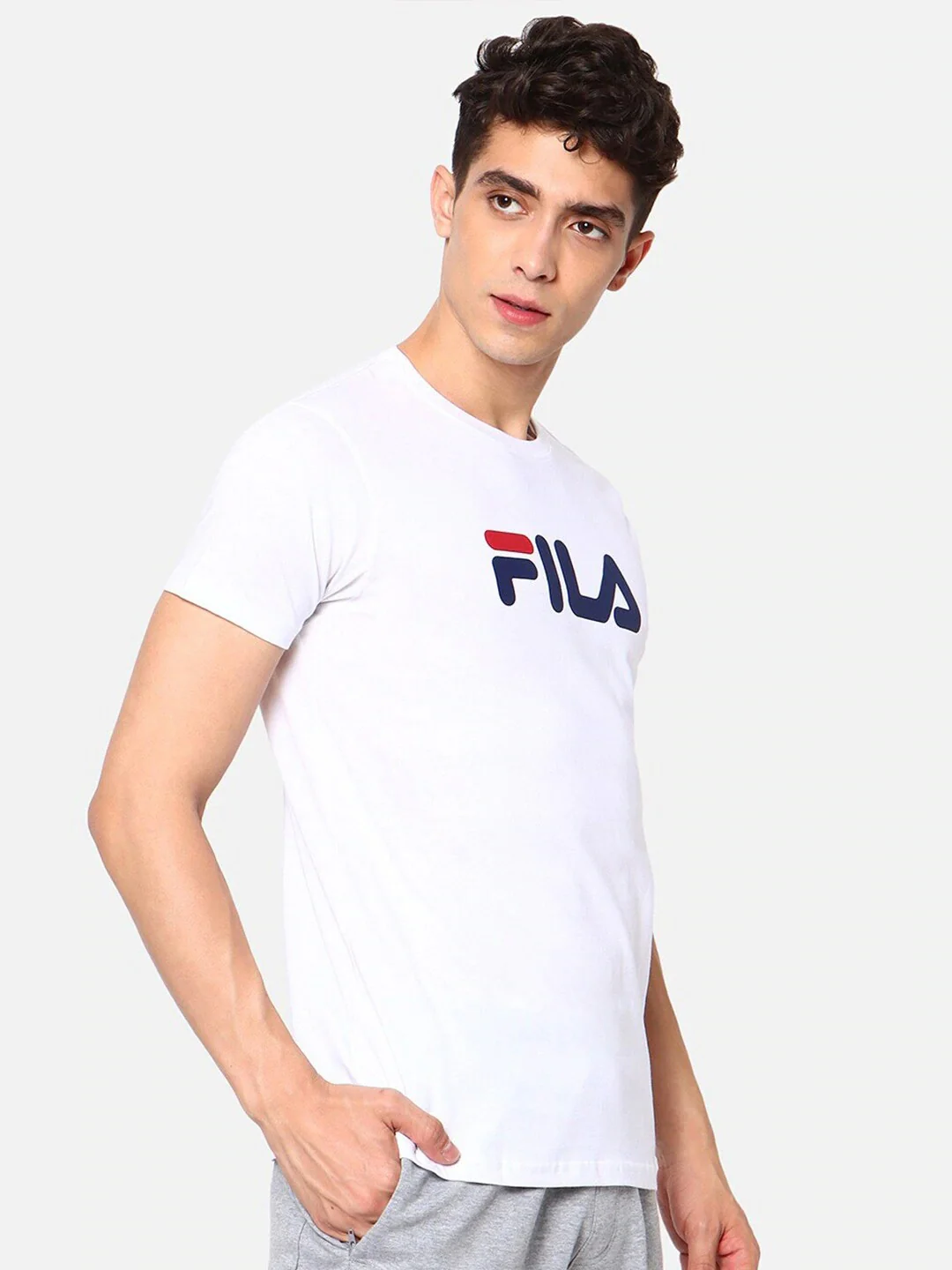 Fila Peacoat Falcon Men's Logo T-Shirt - Image 3