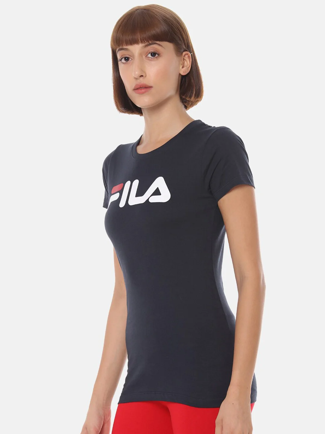 Fila White Rosemary Women's Logo T-Shirt - Image 4