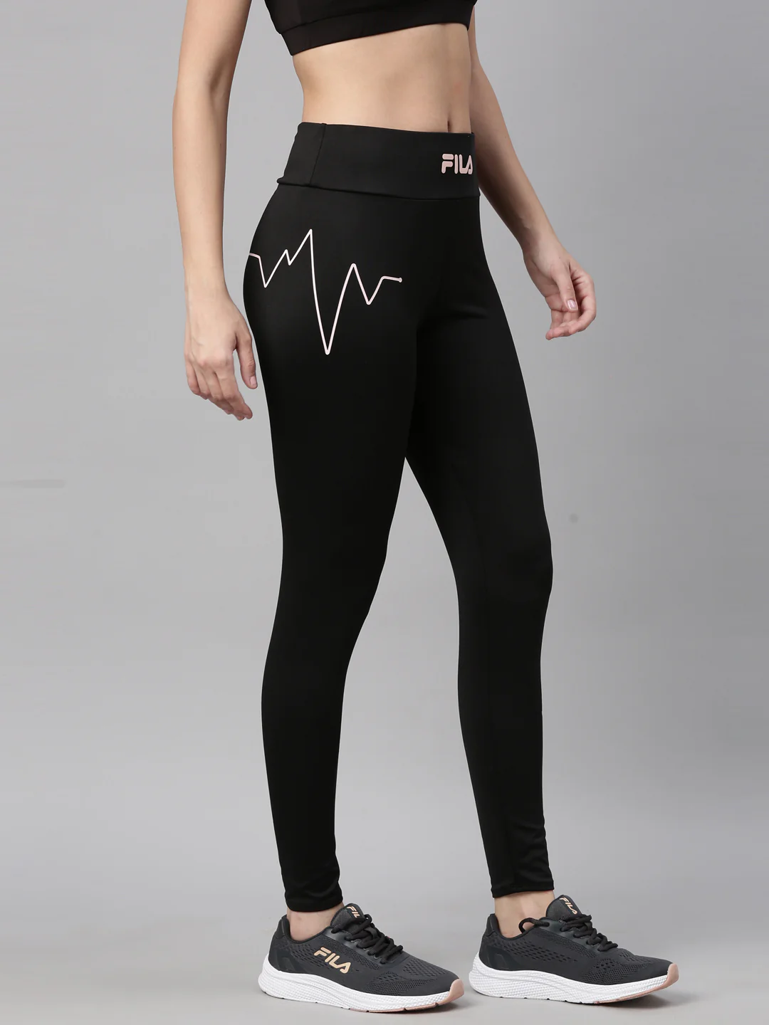Fila White Freya Women's Legging - Image 4
