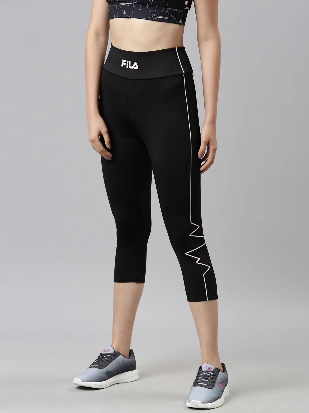 Fila Peacoat Harmonia Women's 3/4th Tights - Image 2