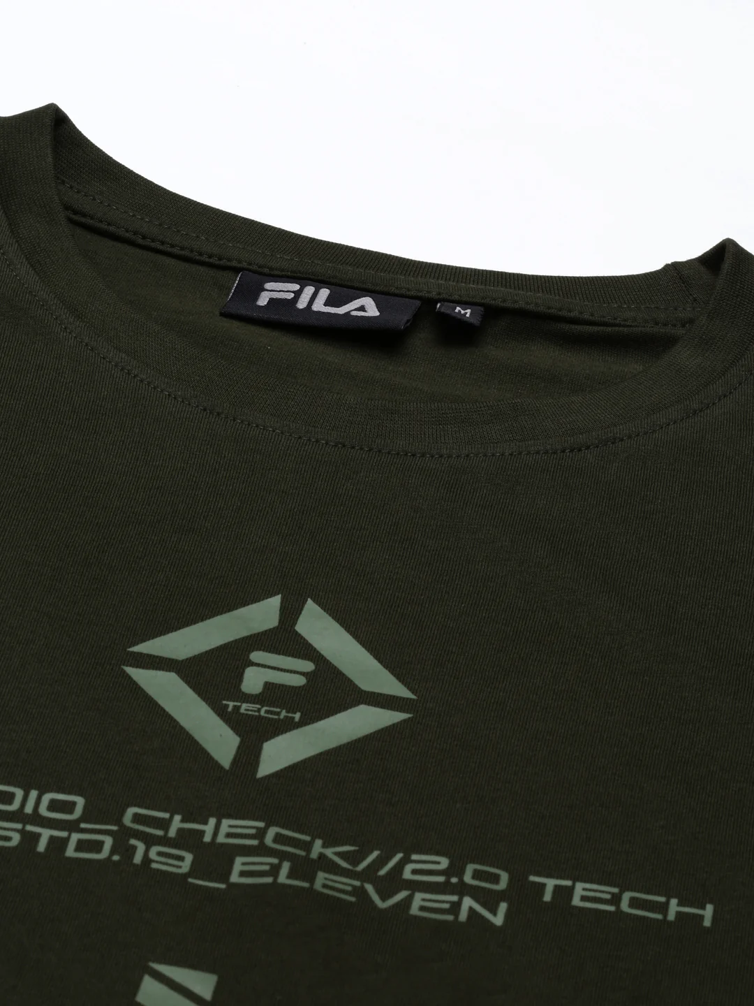 Fila Red Trider Men's Graphic T-Shirts - Image 2