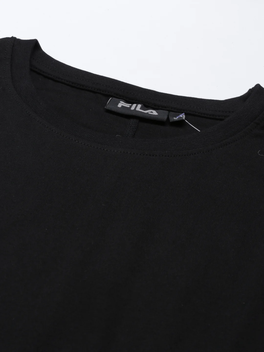 Fila Black Terata Women's Crop Track Tops - Image 2