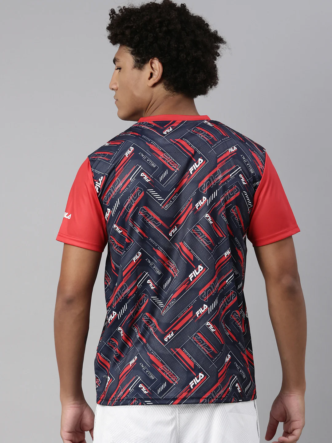 Fila Black Acen Men's Graphic T-Shirt - Image 5