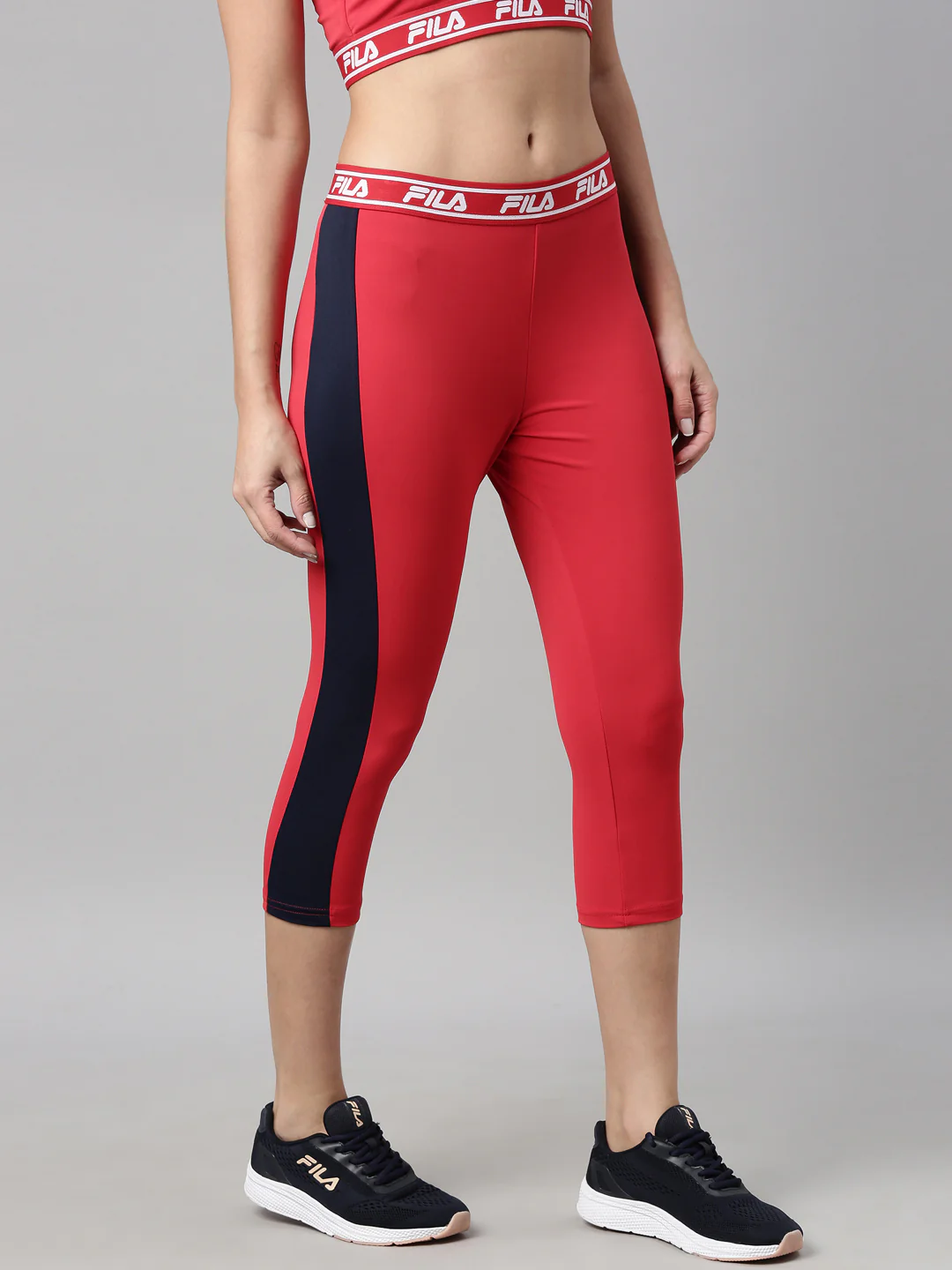 Fila Peacoat Hozar Women's 3/4 th Tights - Image 3