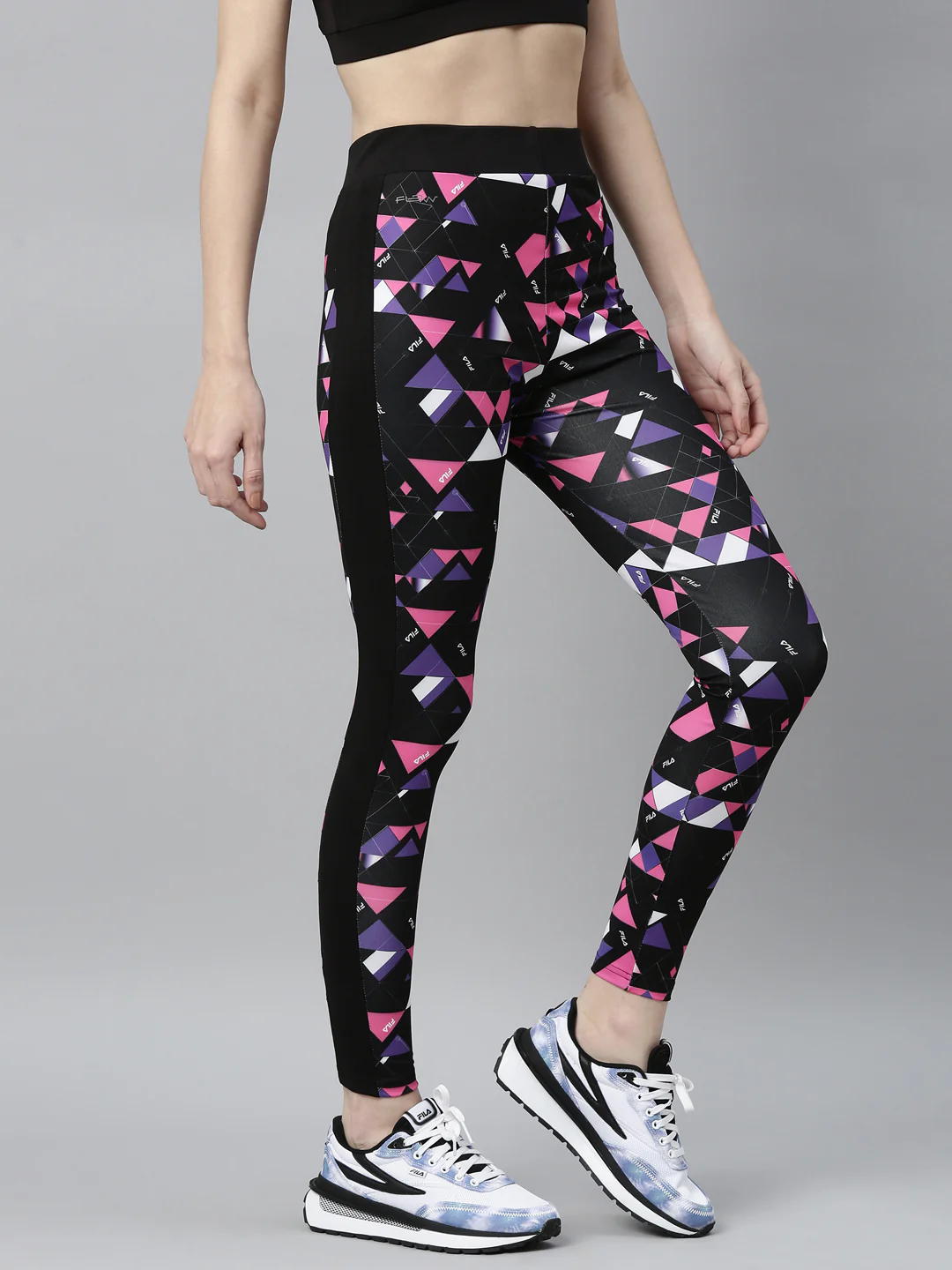 Fila Black Gecero Women's Tights - Image 3