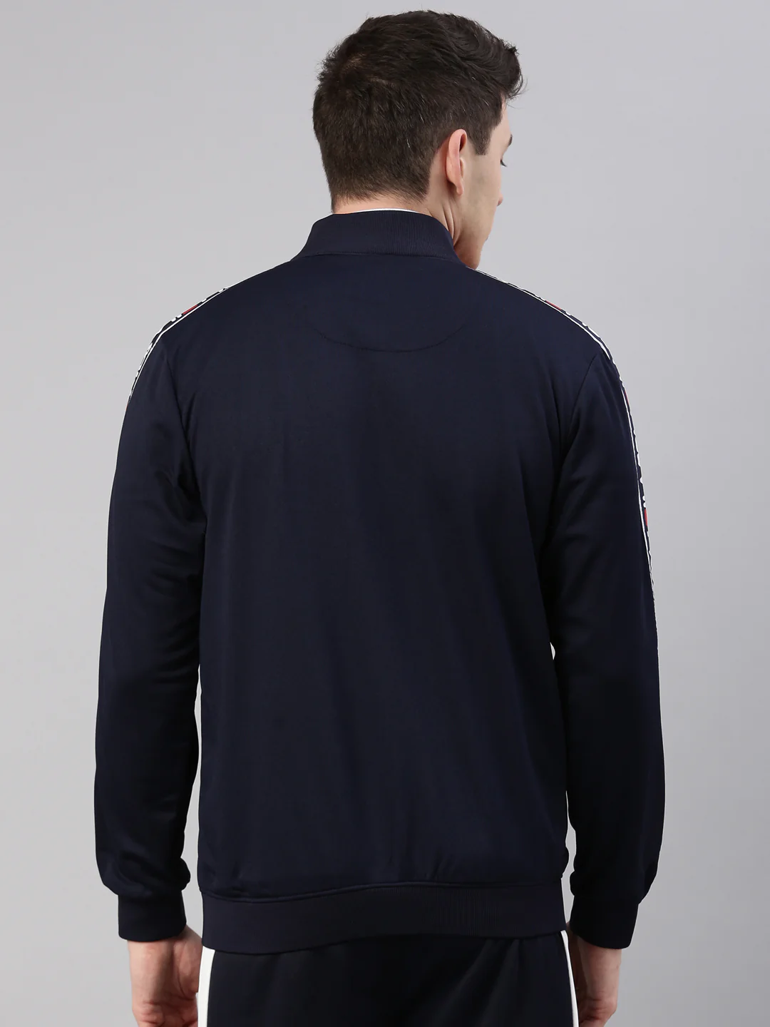 Fila Black Edlin Jkt Men's Sweat Jacket - Image 5