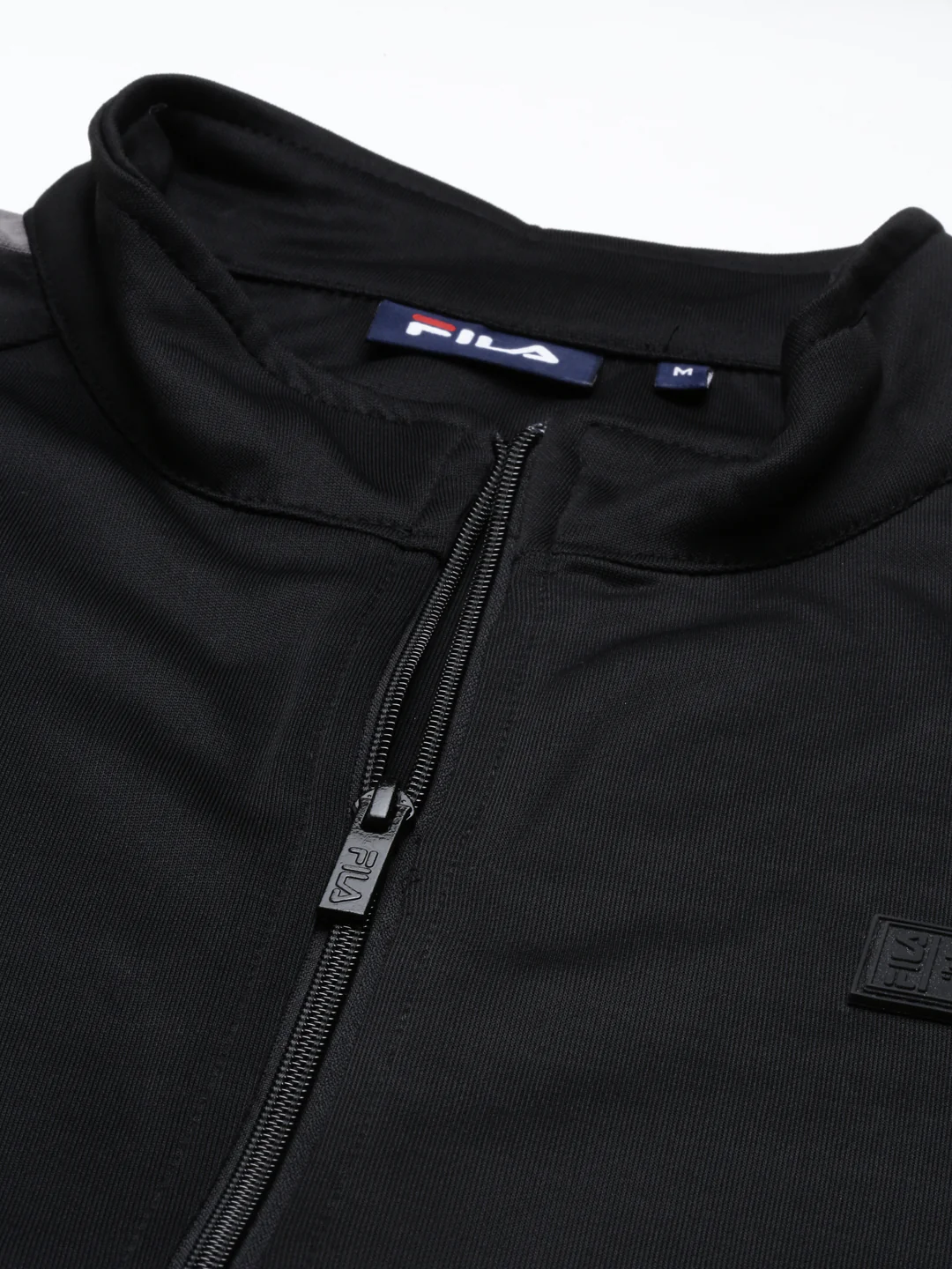 Fila Black Tissor Men's Sweat Jacket - Image 2