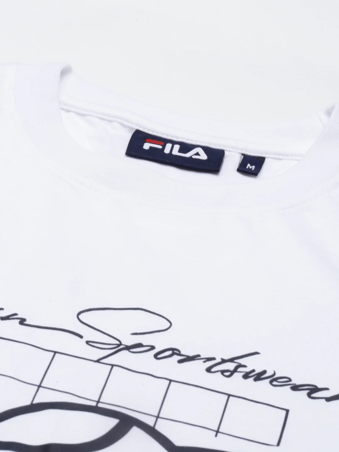 Fila Black Hicar Men's Graphic T-Shirt - Image 2