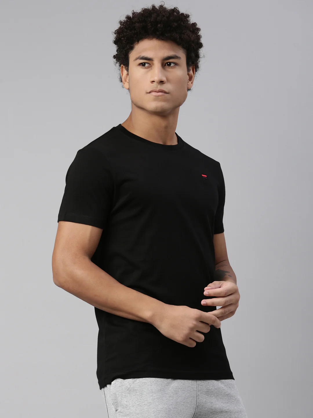 Fila Grey Kite Men's Graphic T-Shirt - Image 4