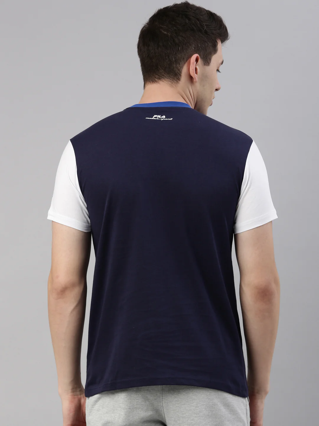 Fila Black Mattes Men's Logo T-Shirts - Image 5