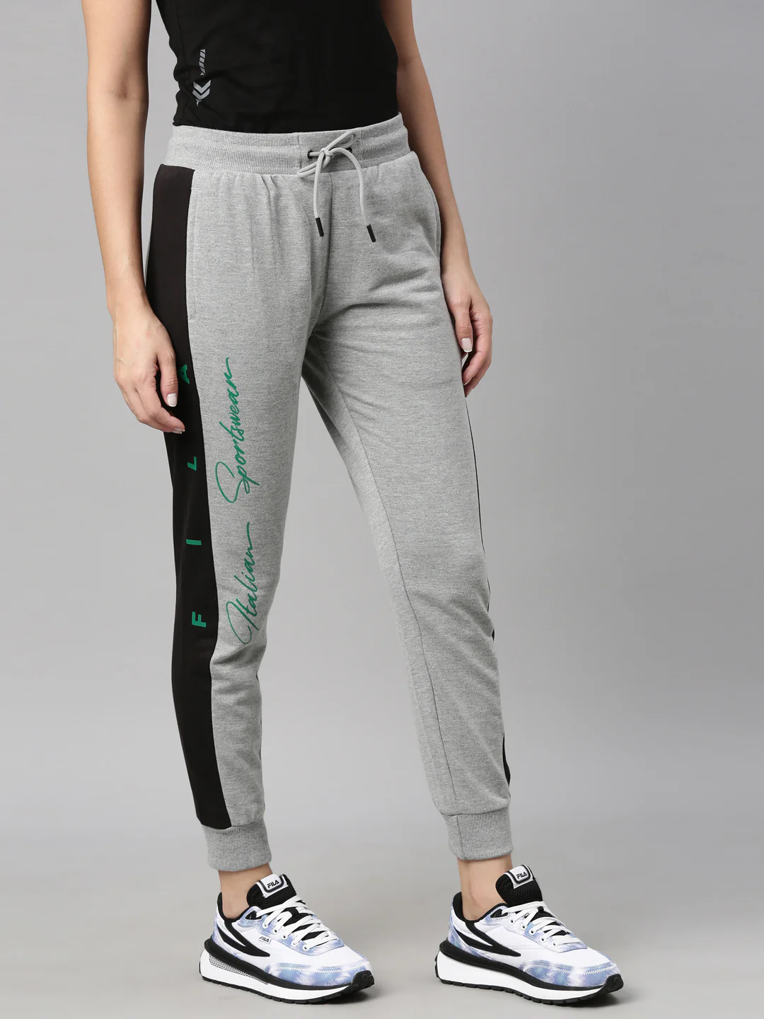 Fila Red Lilato BTM Women's Cuffed Jogger - Image 4