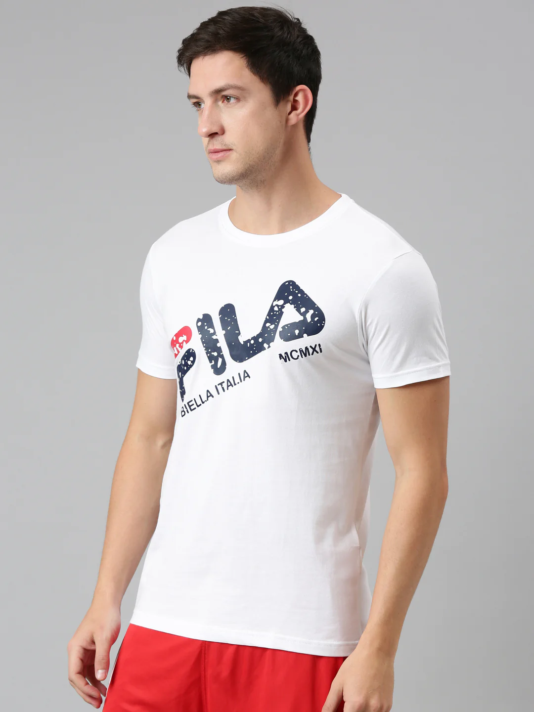 Fila Grey Chuck Men's Graphic T-Shirt - Image 3