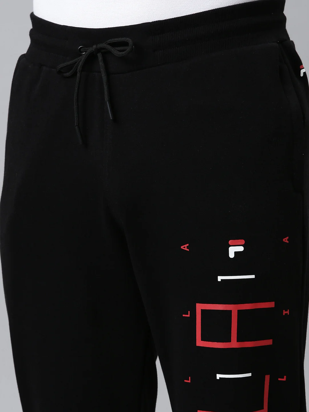Fila Red Hobi Men's Track Pants - Image 2