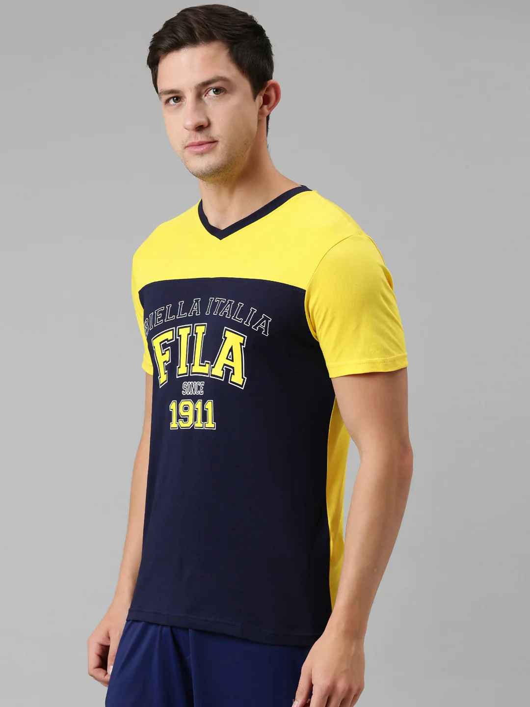 Fila Pink Jungkook Men's T-Shirt - Image 3