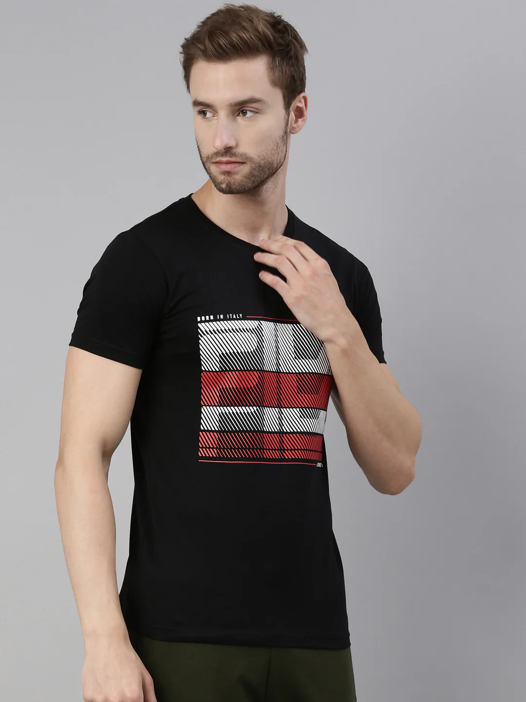 Fila Red Tauros Men's Graphic T-Shirts - Image 4