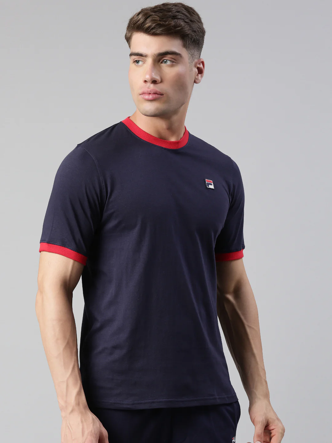 Fila Black Marconi Men's T-Shirt - Image 4