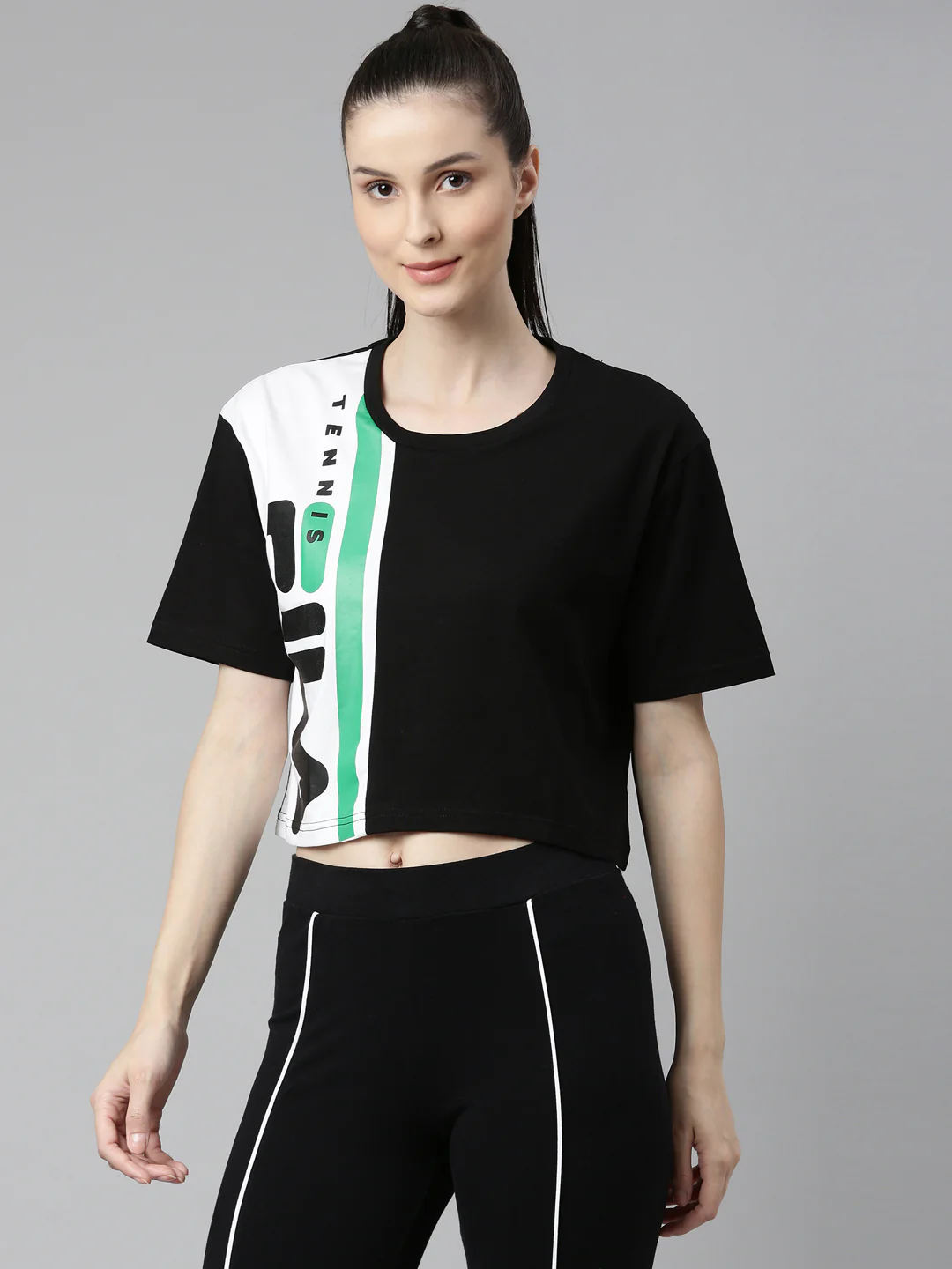 Fila White Lea Women's Boxy T-Shirt - Image 3