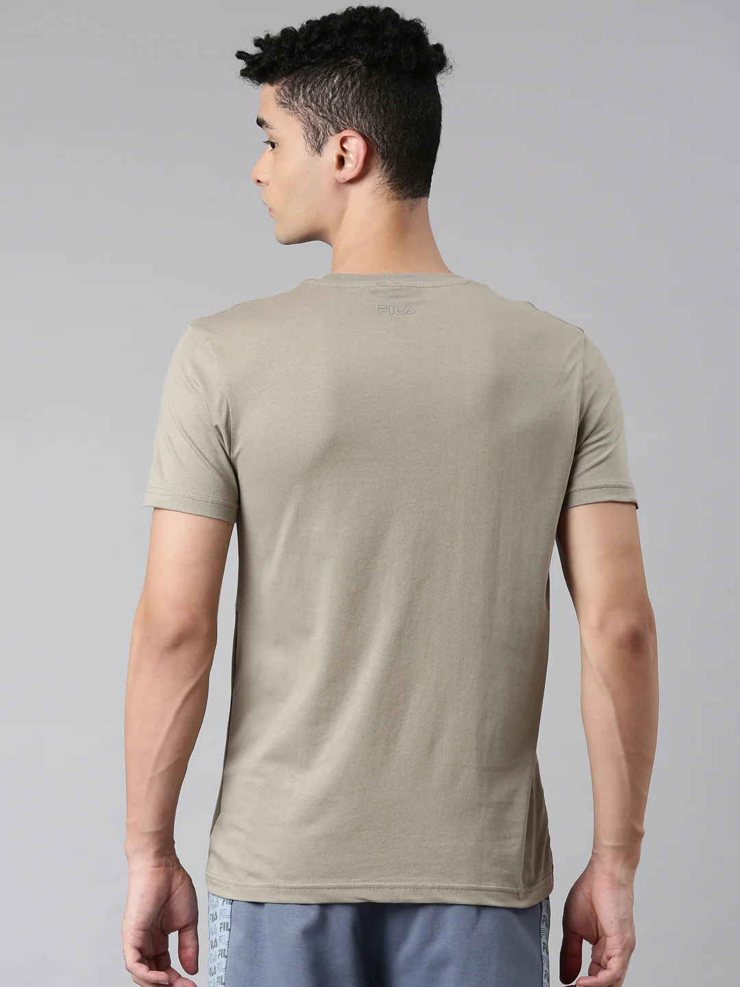 Fila White Arpit Men's Logo T-Shirt - Image 5