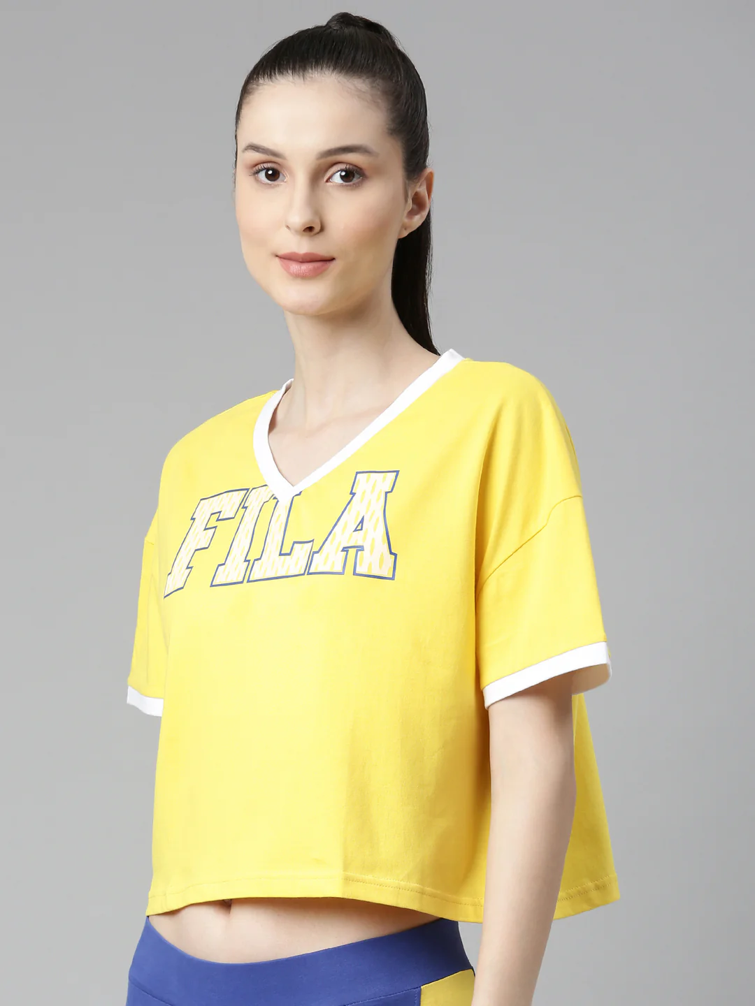 Fila Black Chandler Women's Boxy T-Shirt - Image 3