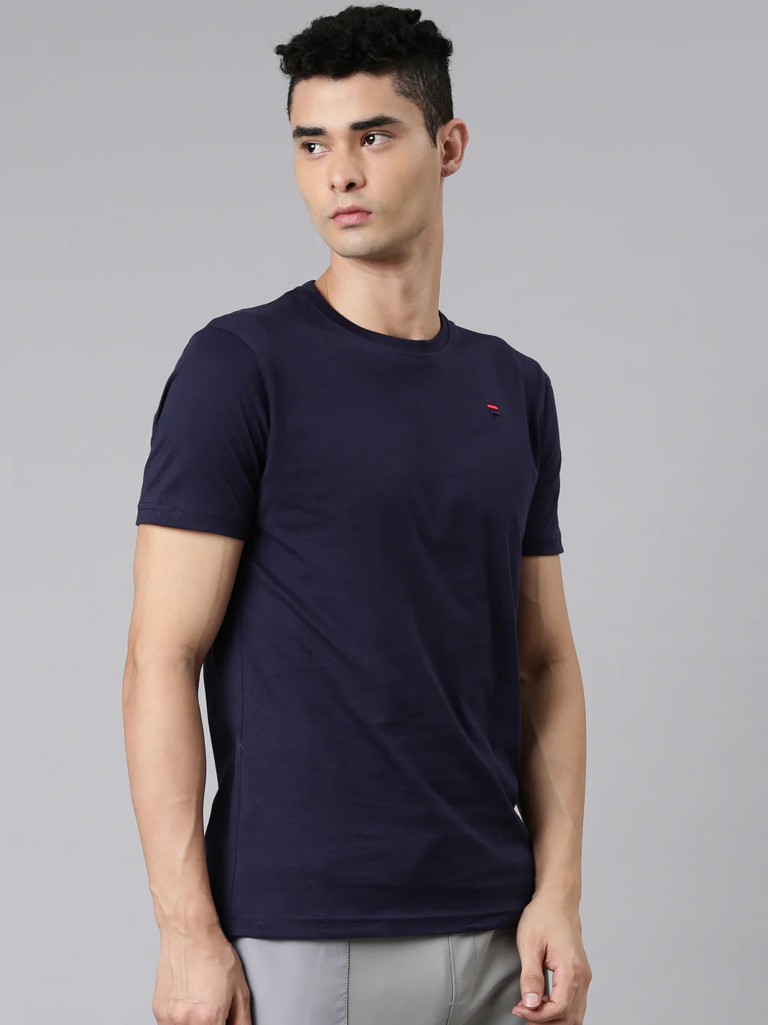Fila White Kite Men's Logo T-Shirt - Image 4