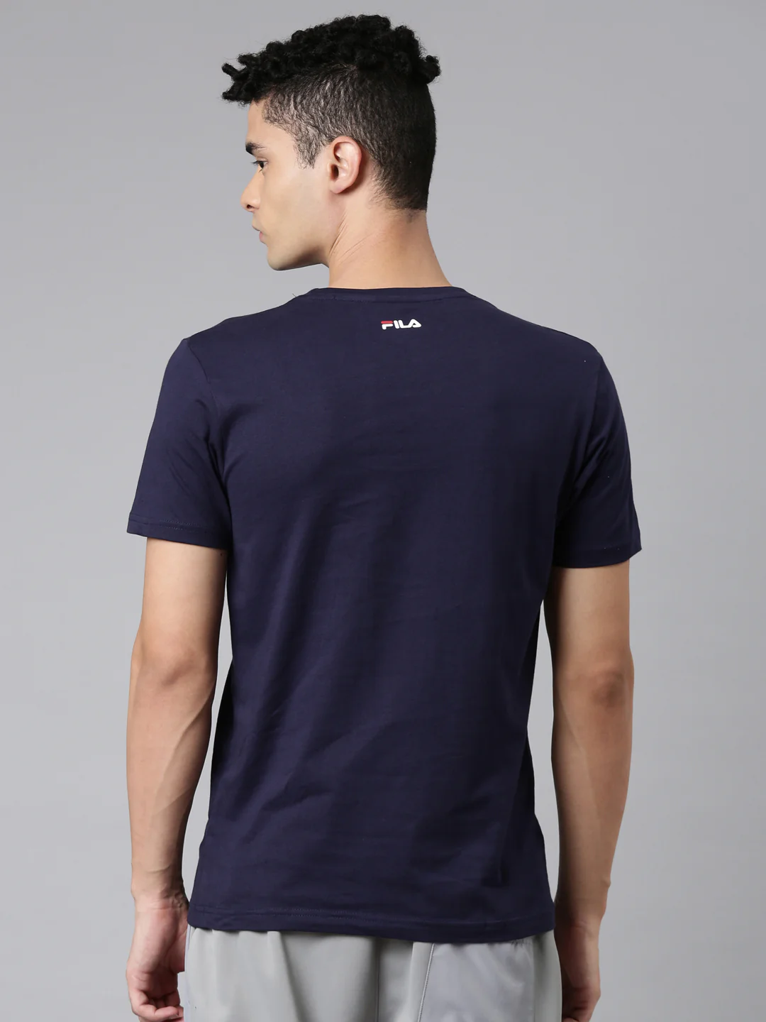 Fila White Kite Men's Logo T-Shirt - Image 5