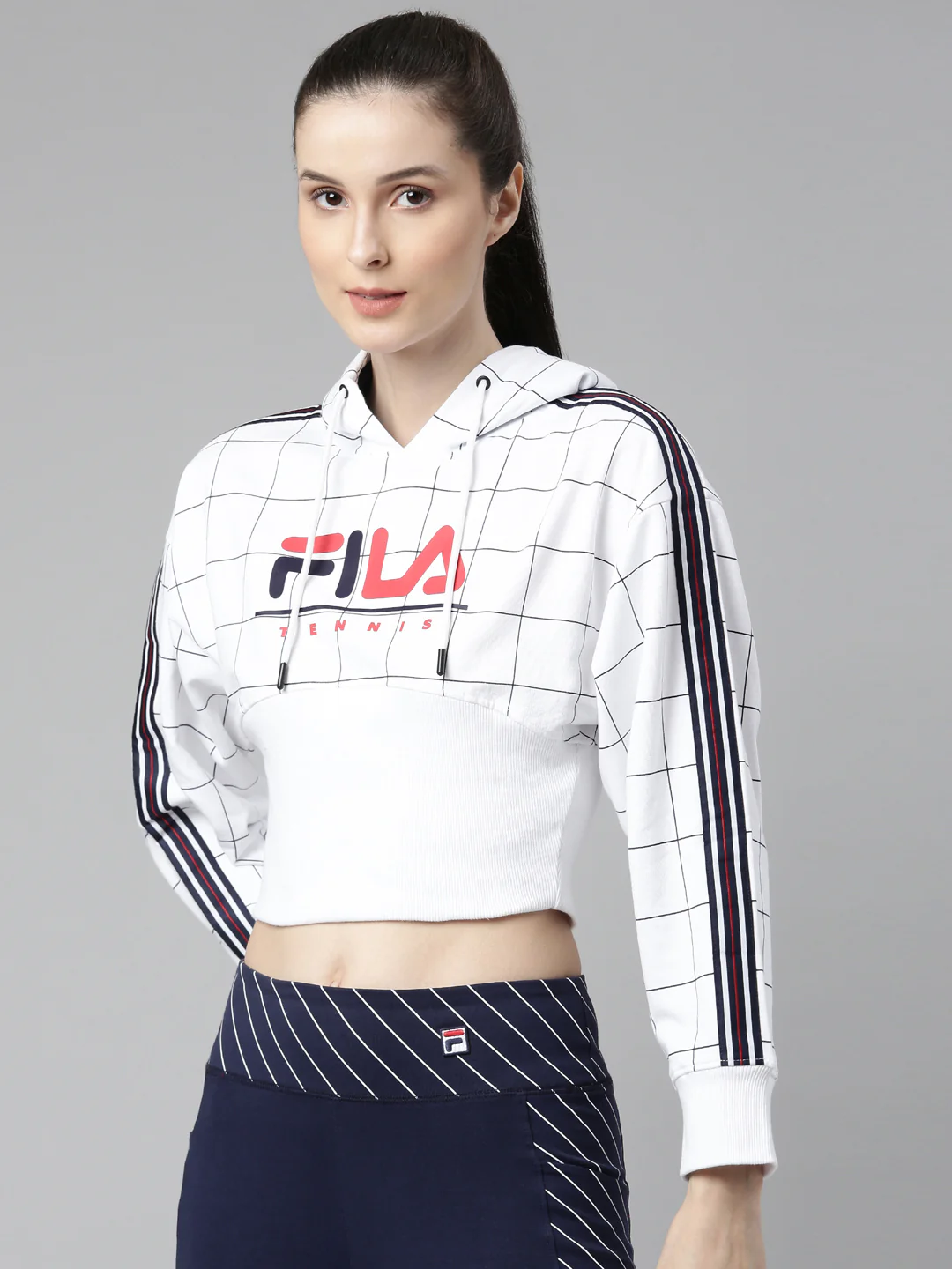 Fila Black Libby Women's Hoodie - Image 3