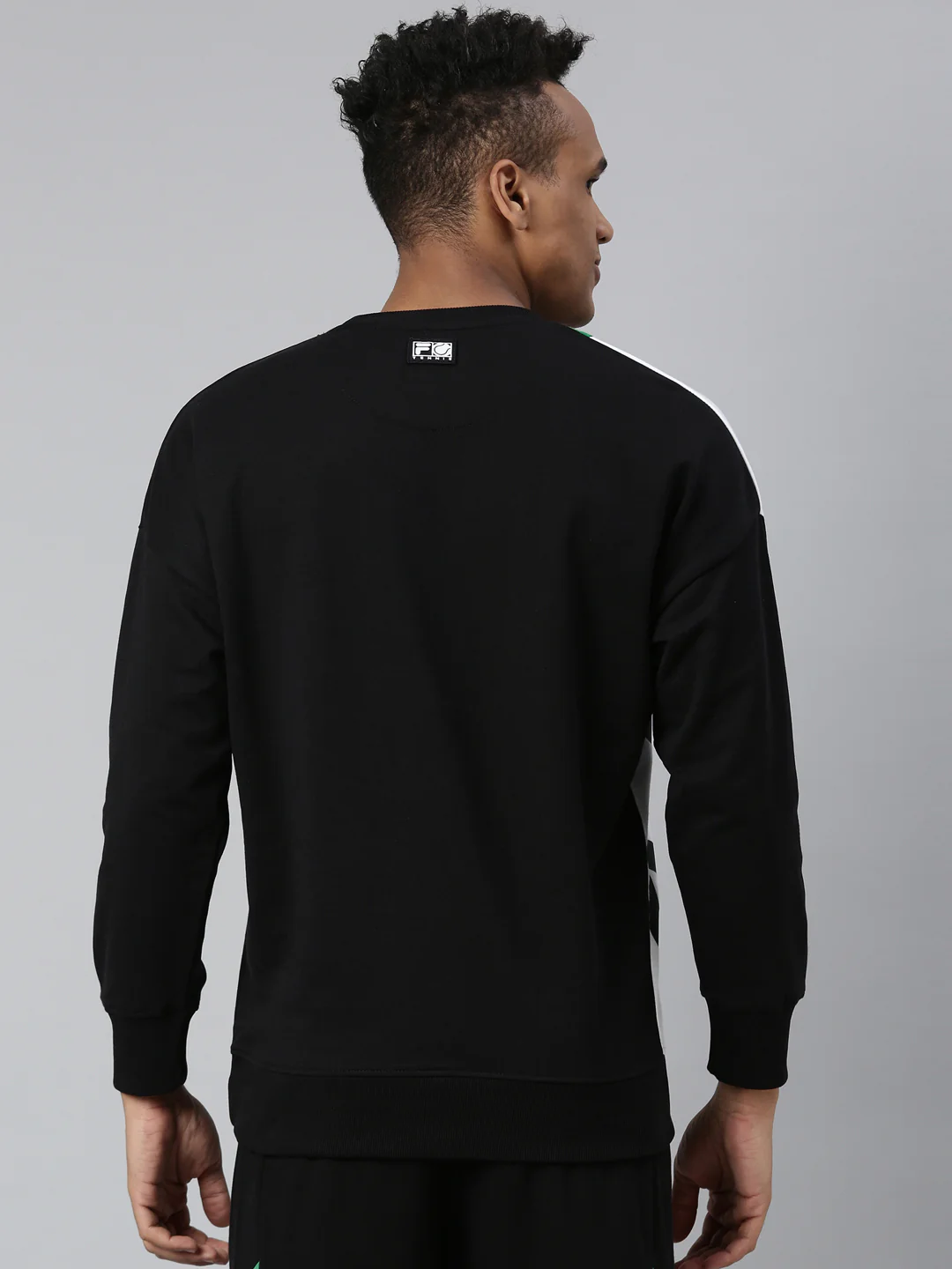 Fila Black Lake Men's Sweatshirt - Image 5