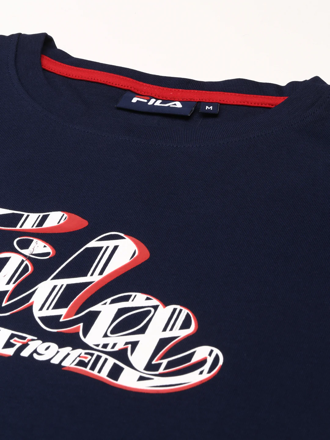 Fila White Aira Men's Sweatshirt - Image 2