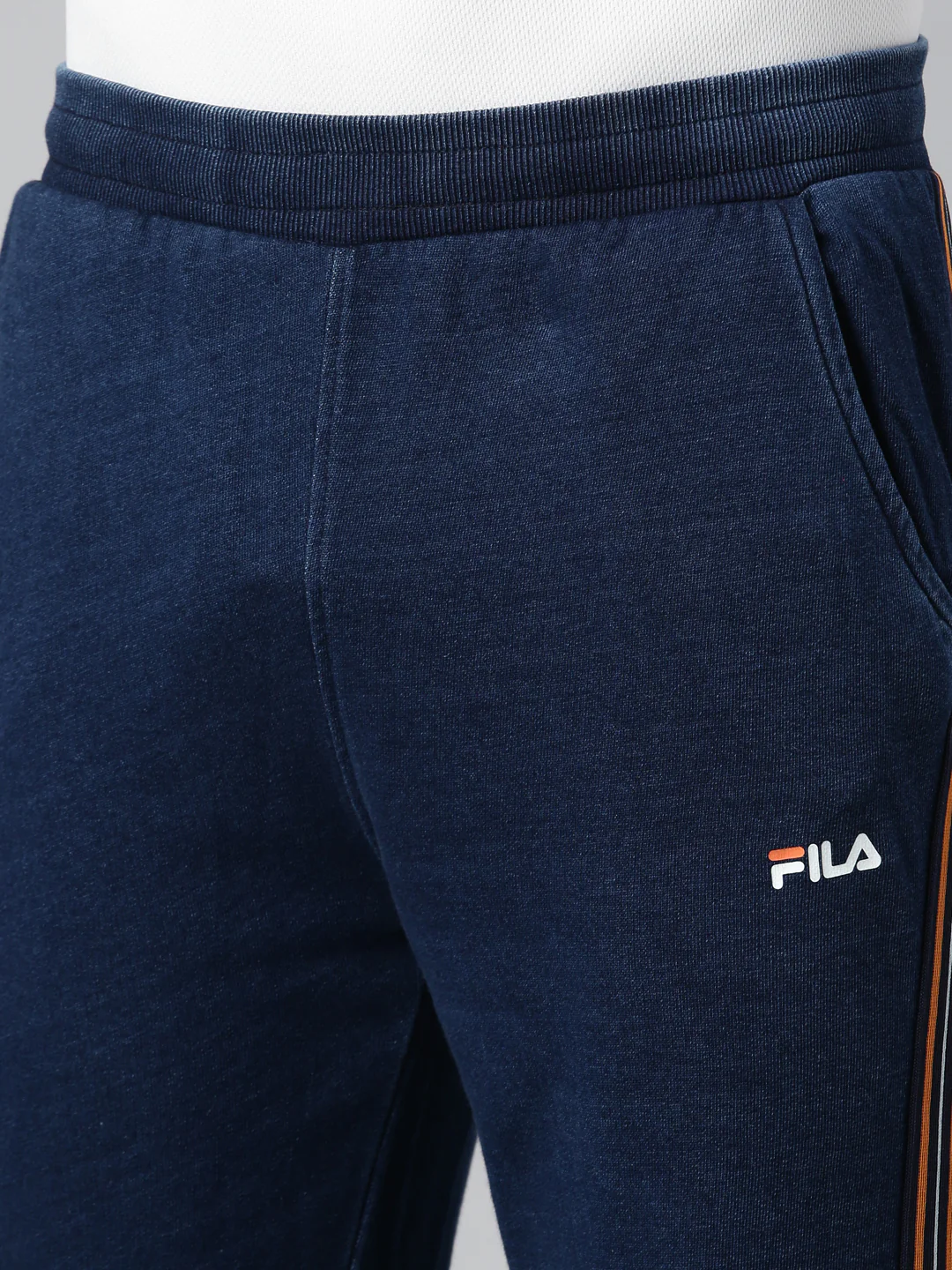 Fila White Dadder Men's Ankle length Pant - Image 2