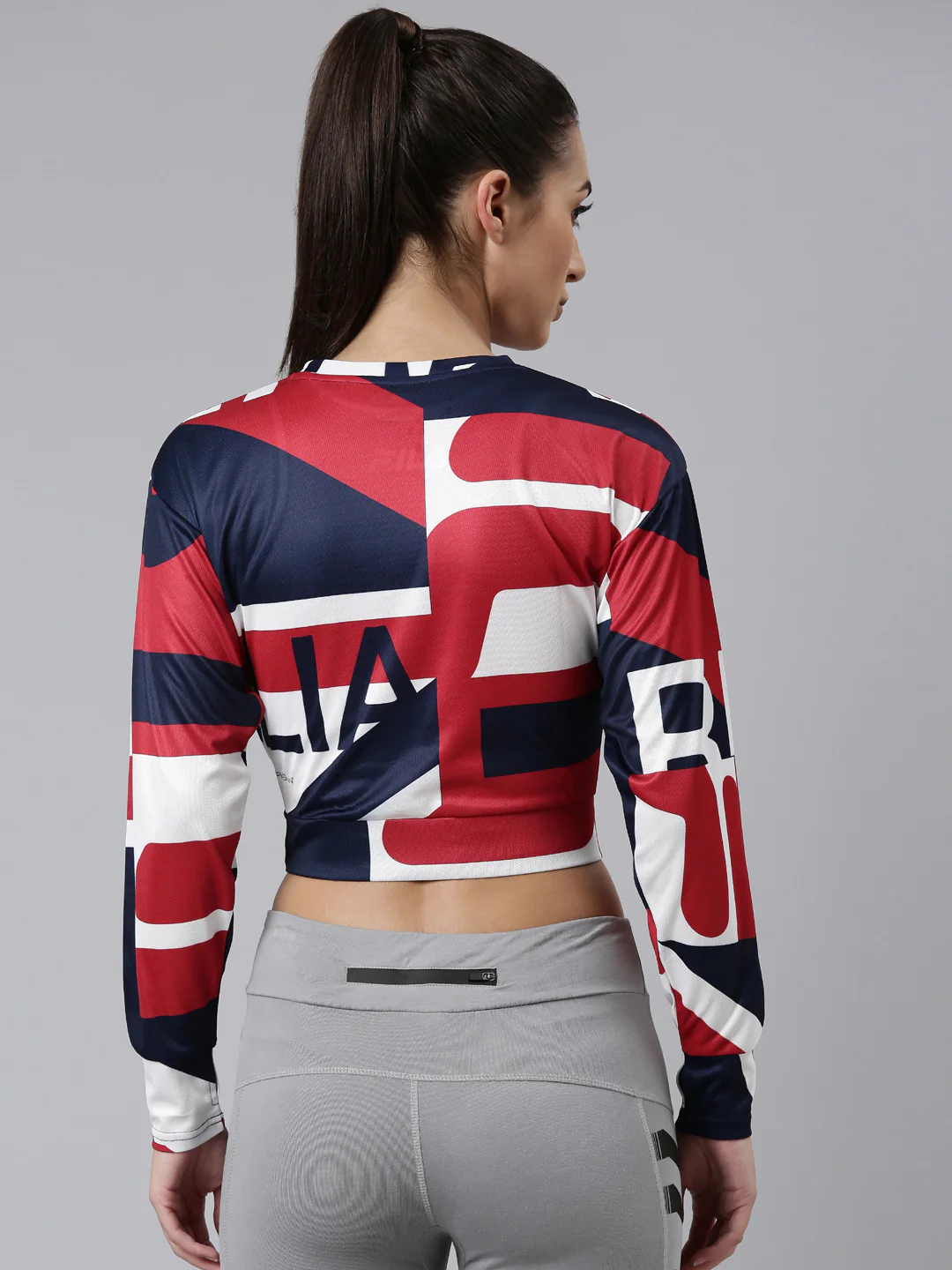 Fila Peacoat Jan Women's Cropped Top - Image 5