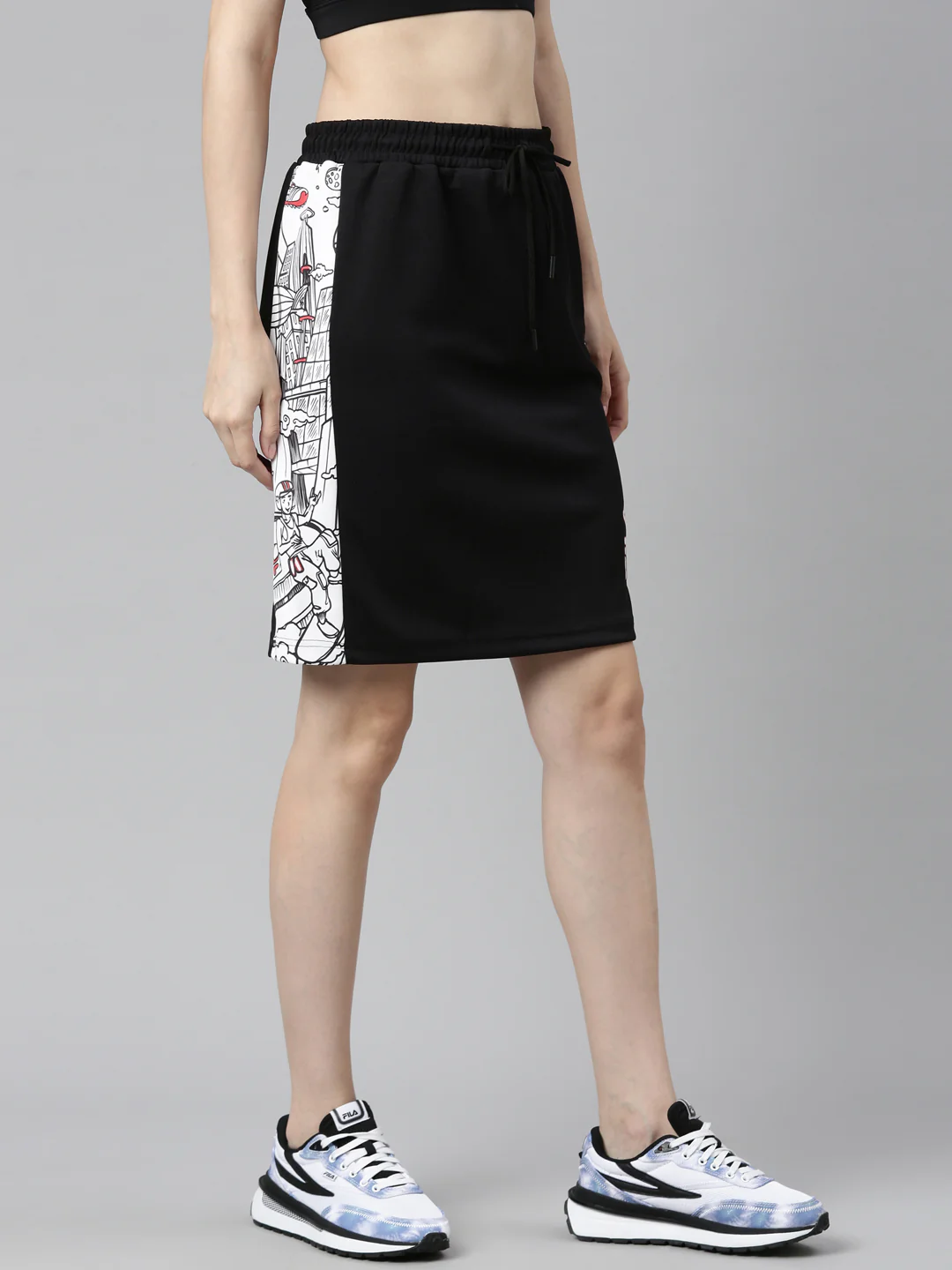 Fila Peacoat Jasset Women's Ankle length Skirt - Image 3