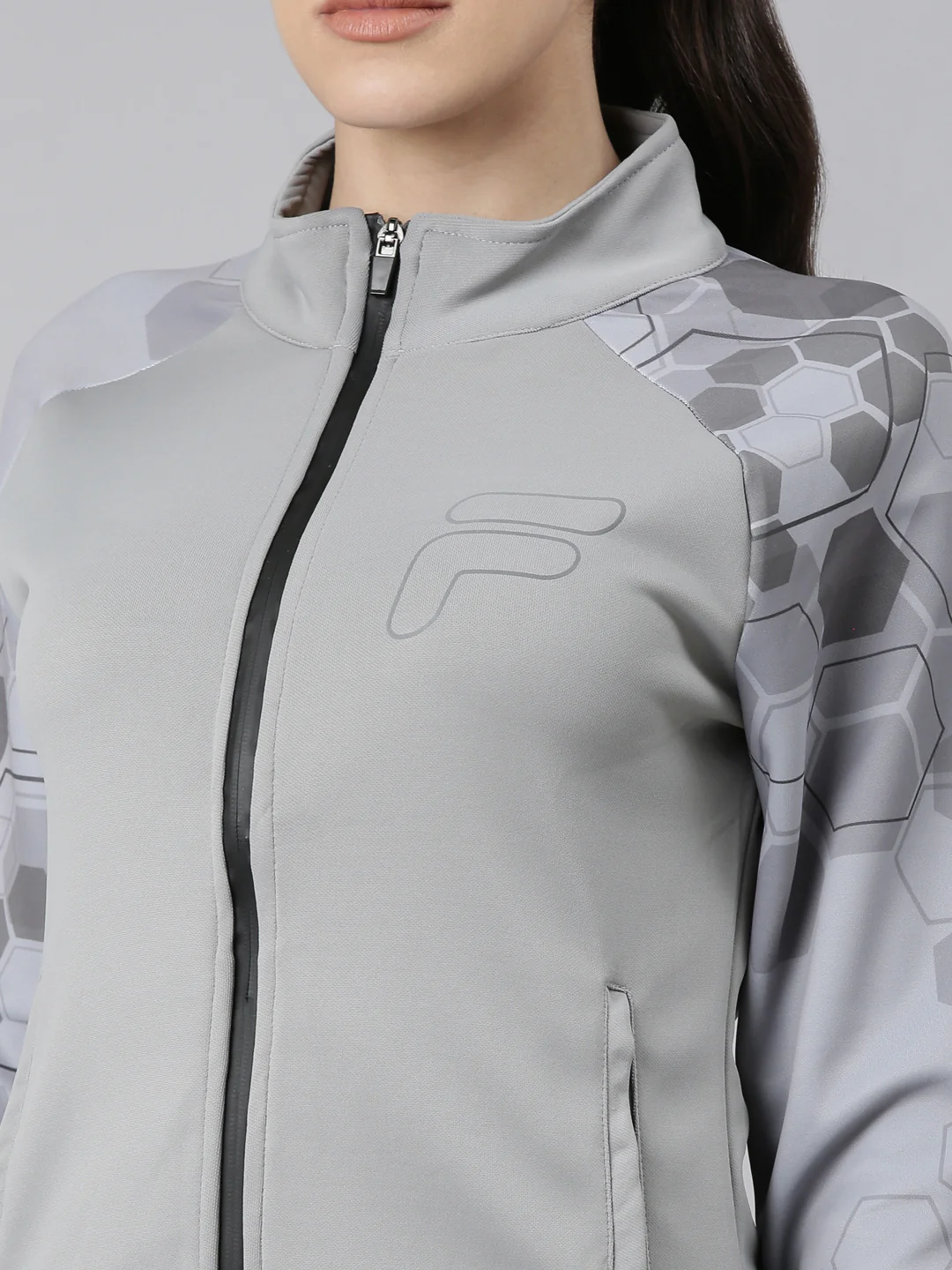 Fila Red Cindy Women's Sweat Jacket - Image 2