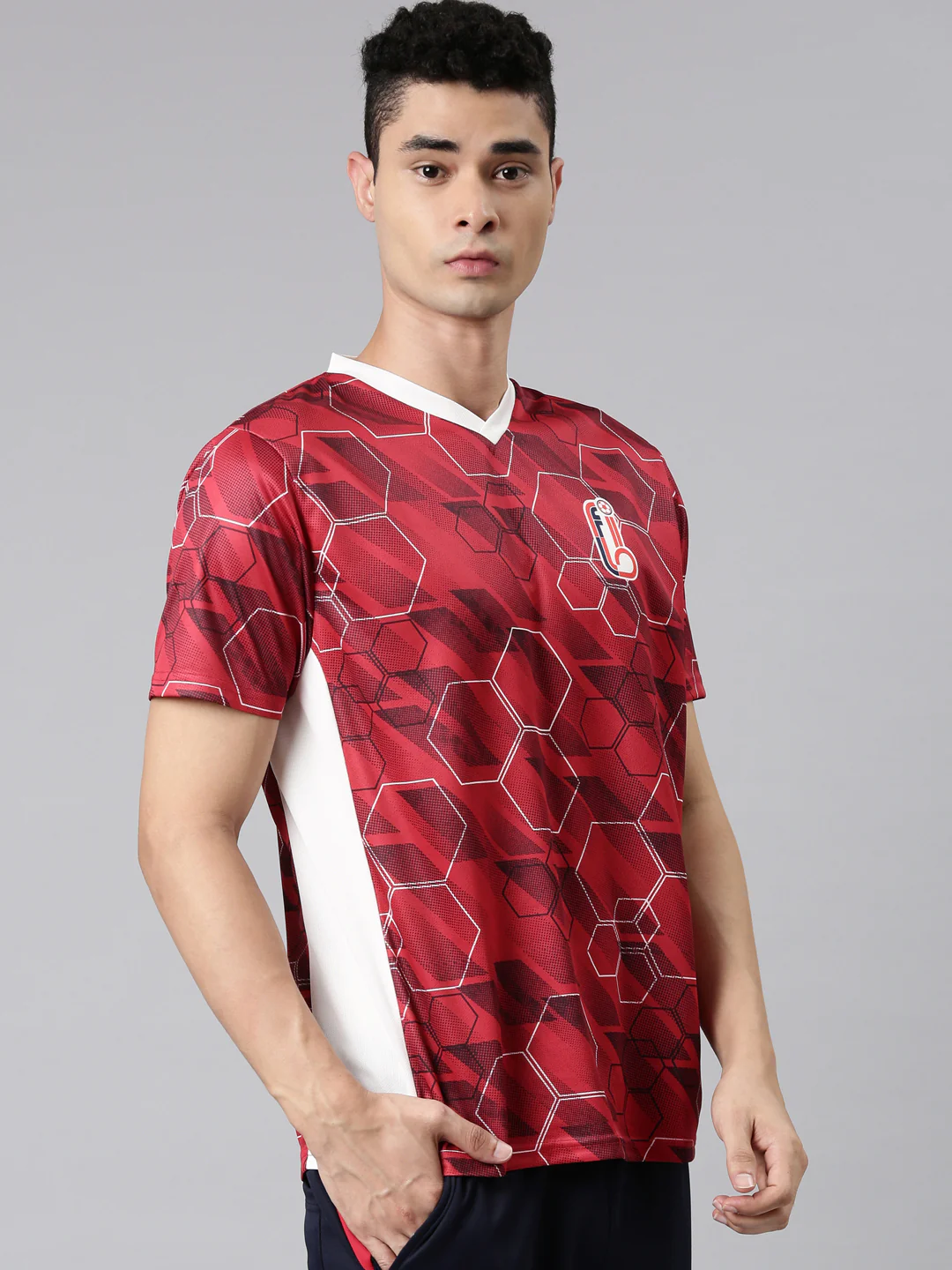 Fila White Ronald Men's Graphic T-Shirt - Image 4