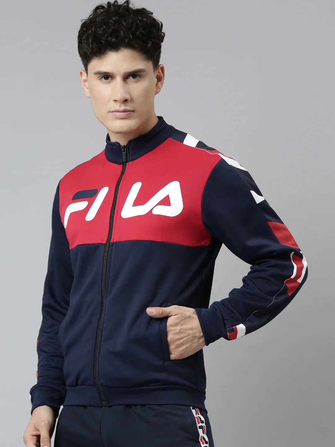 Fila Red Danica Men's Jacket - Image 4