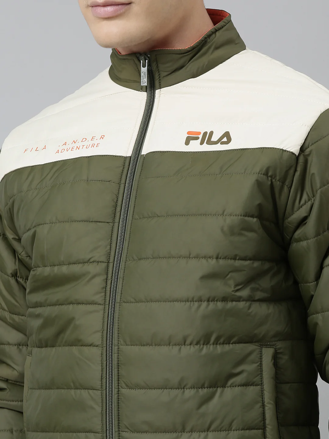 Fila Red Sunil Men's Jacket - Image 2
