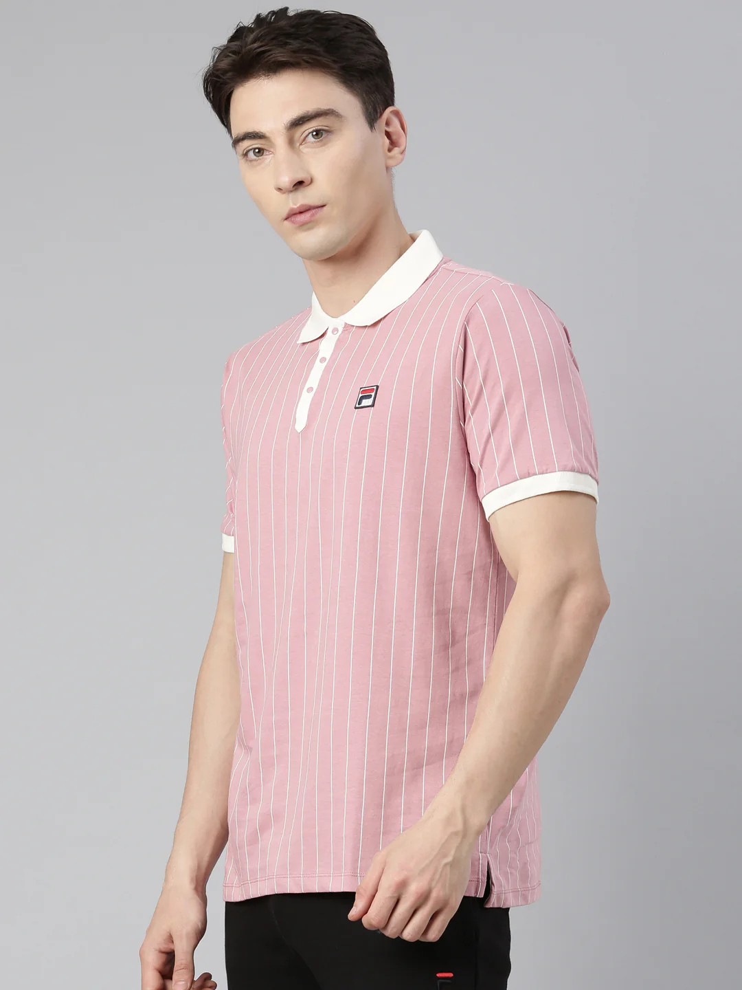 Fila Light Pink BB1 Men's Polos - Image 3