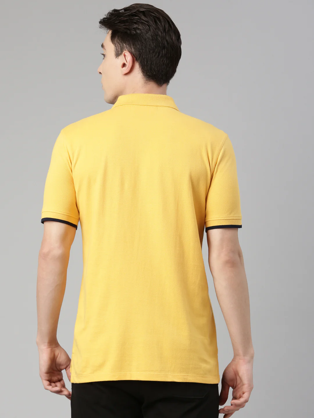 Fila Yellow Custom Men's Polos - Image 5
