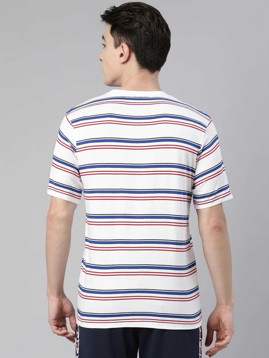 Fila Yellow Stan Men Stripe T-Shirt - Image 5