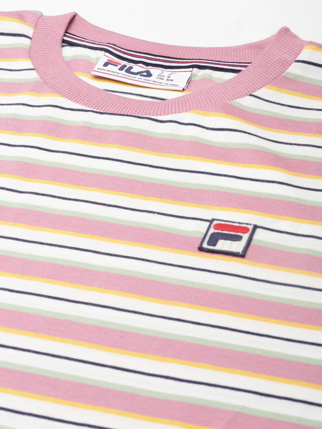 Fila Peacoat Zar Men Stripe T-Shirt - Image 2