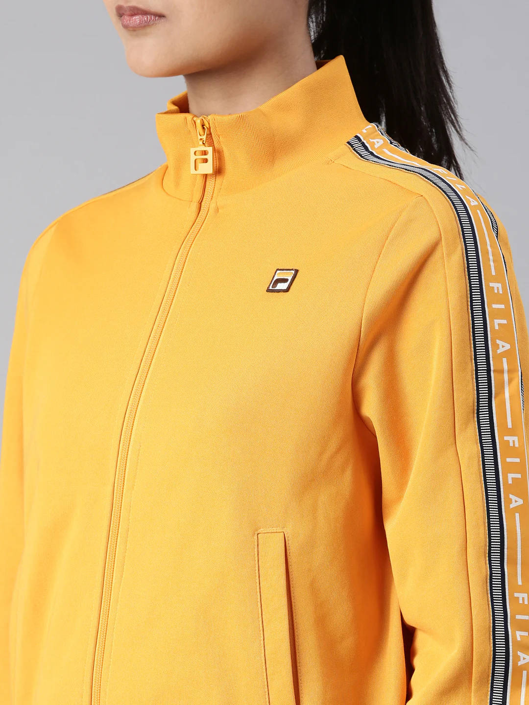 Fila Grey Ella Women's Track Jacket - Image 2