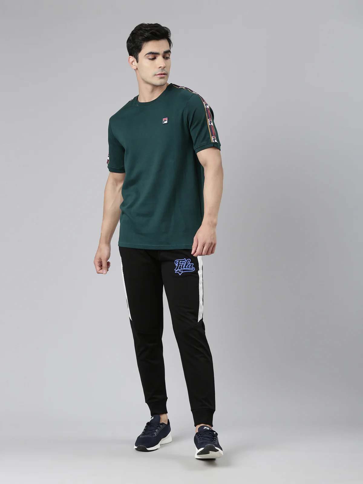 Fila Grey Pslam Men's Joggers - Image 5
