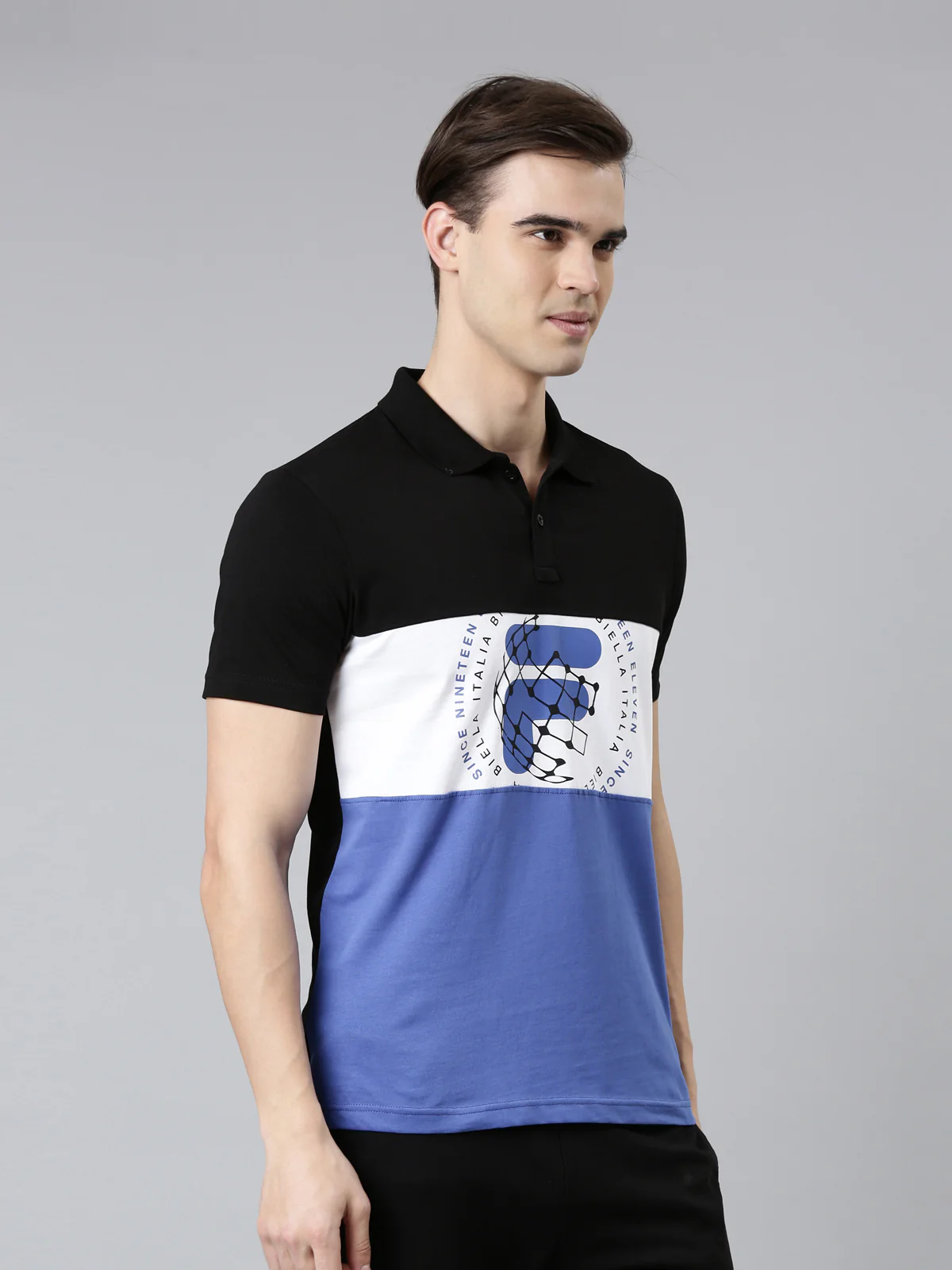 Fila White Proller Men's Polo - Image 4